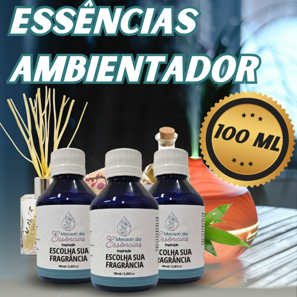 Essência Premium Para Difusores de Ambiente, Ambi