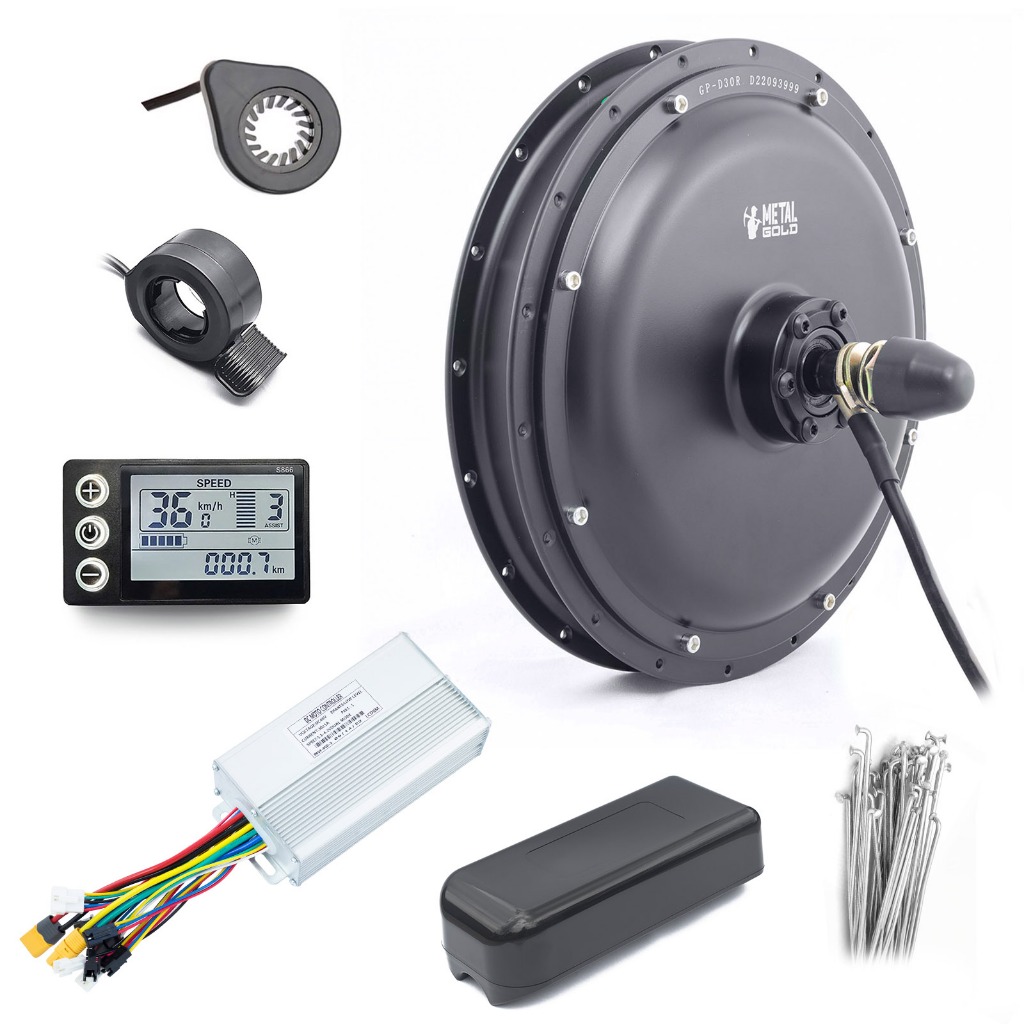 Kit 1000w 48v Traseiro Bicicleta Eletrica Bike Aro