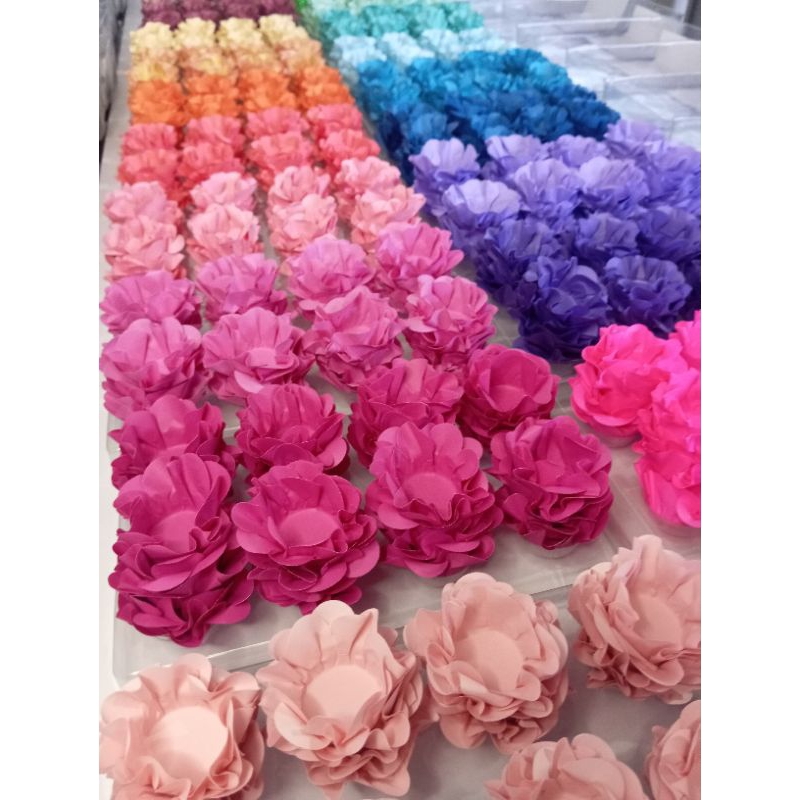 40~120 Forminha para Doces Finos Formato Flor R