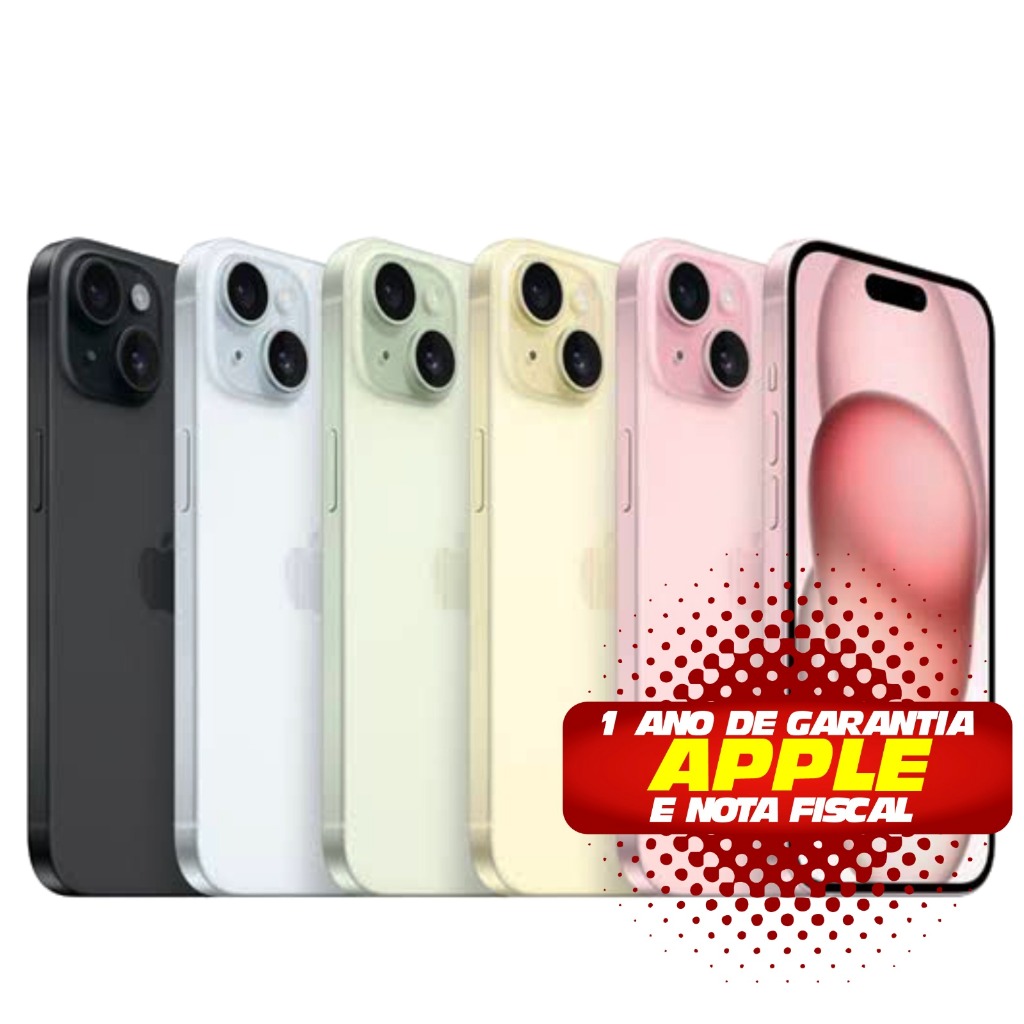 Celular IPhone 15 128gb – Novo e Lacrado | O