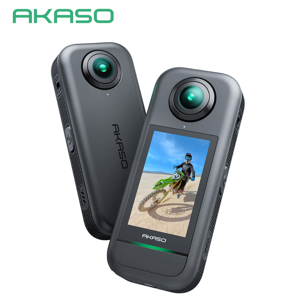 AKASO 360 Câmera De Ação 360°À Prova De Intem