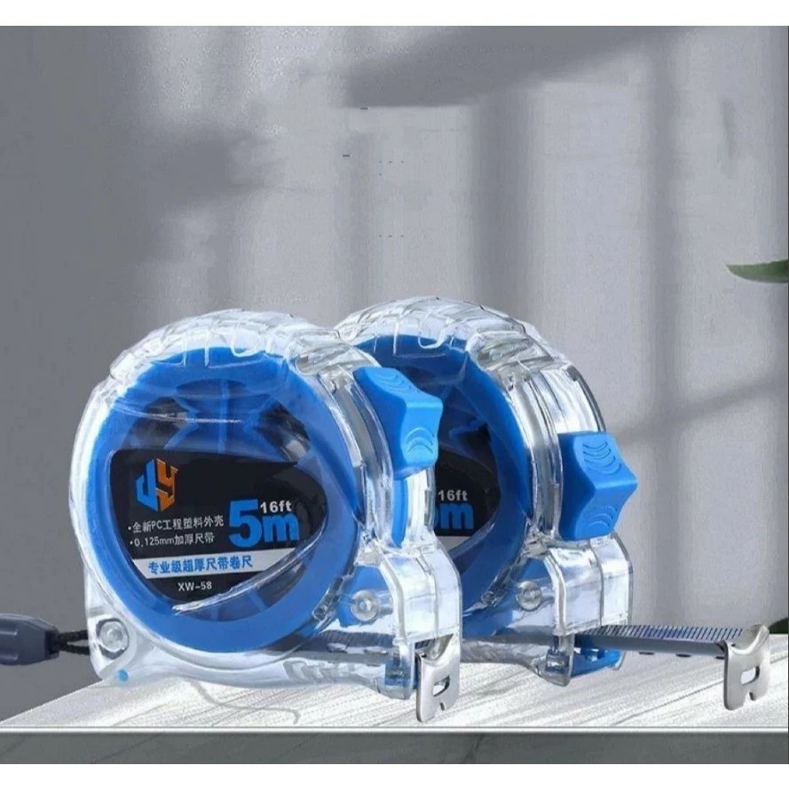 Trena De Aço Com Trava E Alça 7.5m * 25mm / 5m *