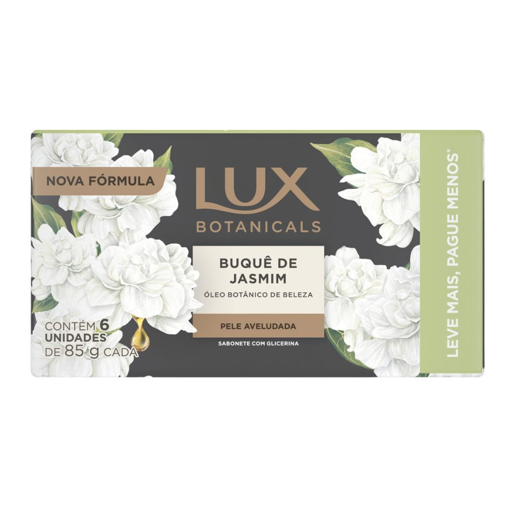 Sabonete Lux Botanicals Buquê de Jasmim 6 Unidade