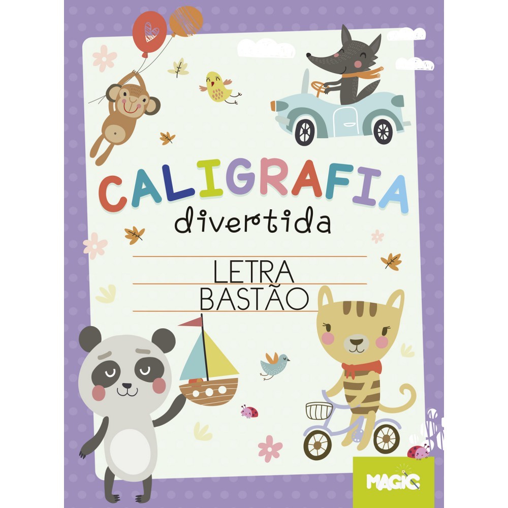 Livro Caligrafia Divertida – Letra Bastão