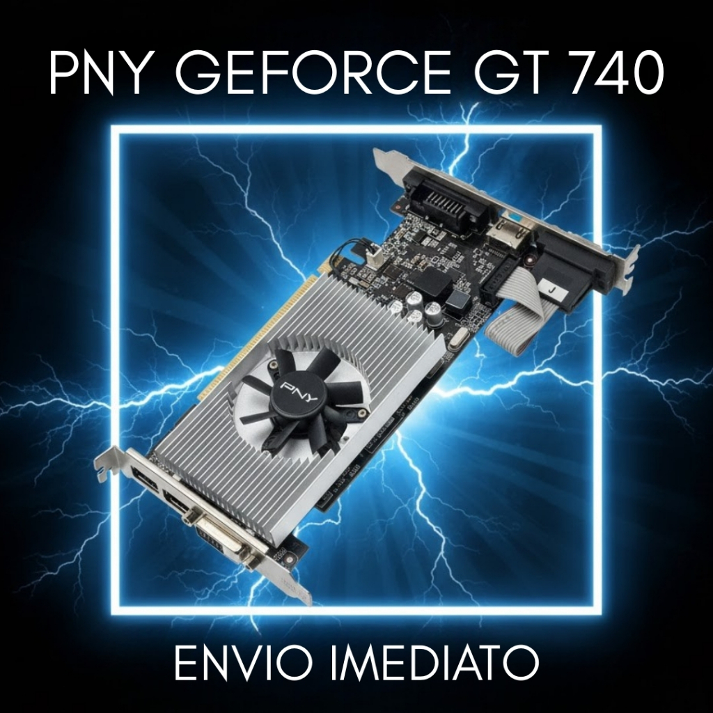 Placa de Vídeo PNY GeForce GT 740 2GB DDR3 PCIe H
