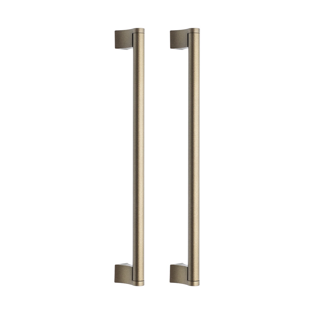 Kit 2 Puxadores Alca 192mm Para Comoda Aparador Mo