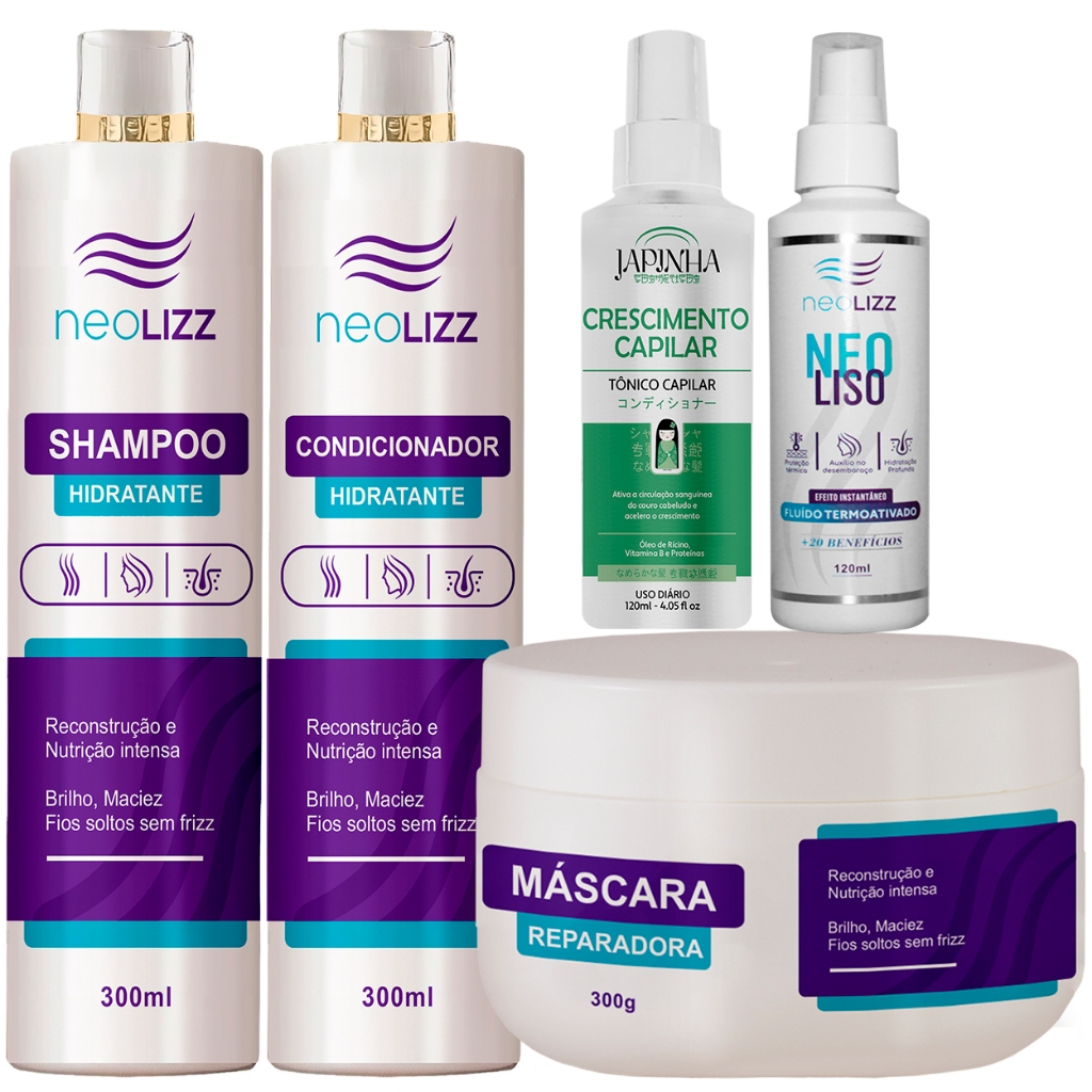 Kit Tratamento Capilar | Shampoo + Condicionador +