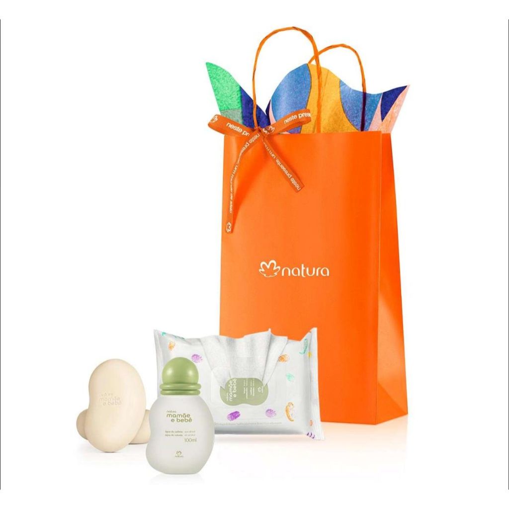 Kit Mamãe e Bebê Natura Presente Maternidade