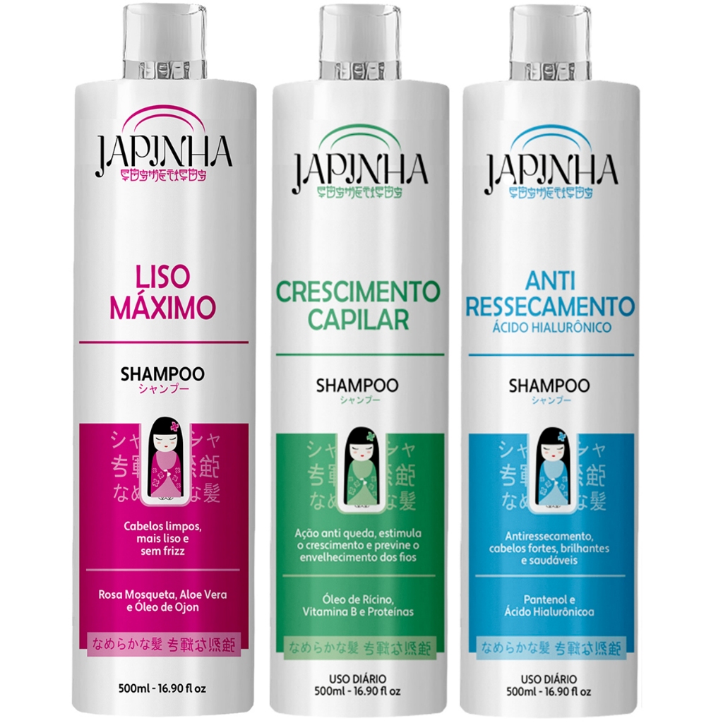 Kit Shampoo Poder Triplo: Transforme seus Cabelos 