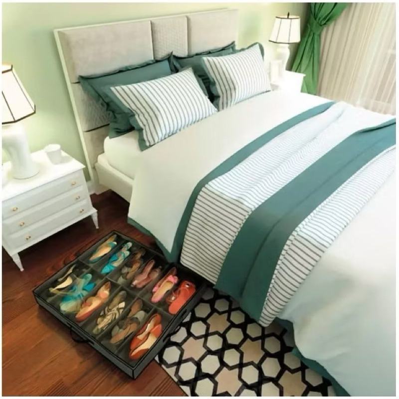 Caixa Organizadora Porta  Sapatos 12 divisórias T