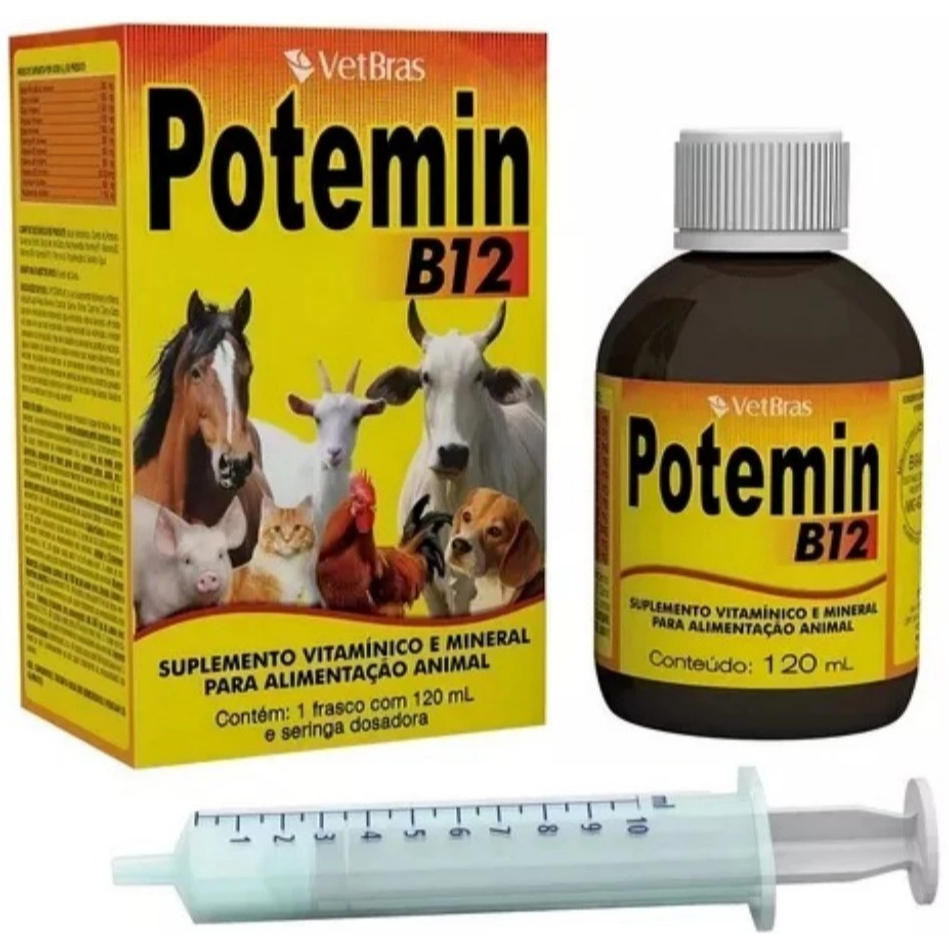 Potemin B12 – Suplemento Vitamínico e Miner