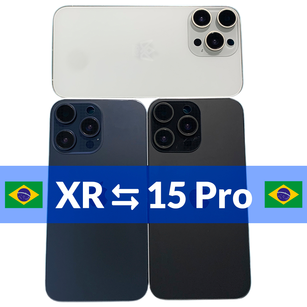 Carcaça Transformação XR Para o 15 Pro
