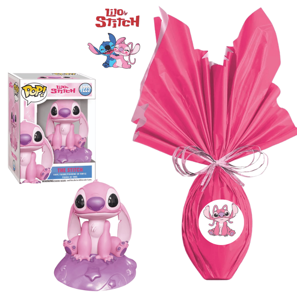 Ovo de Páscoa Stitch com Brinquedo Infantil Crian