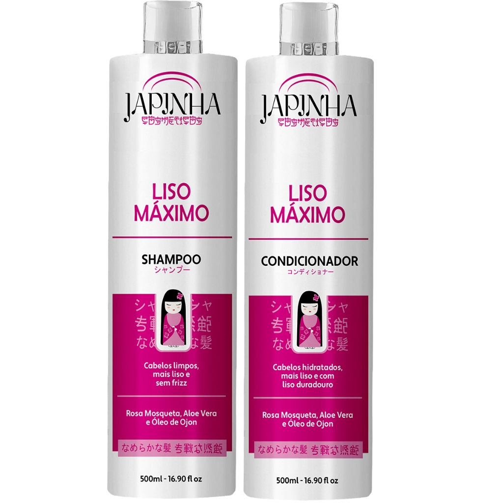 Japinha Brilho Máximo | Shampoo + Condicionador