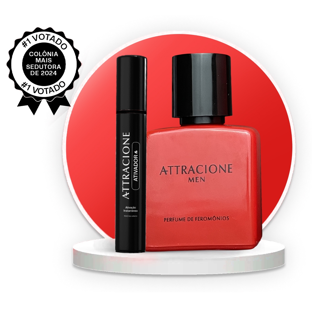 Kit Perfume Attracione Men + Ativador