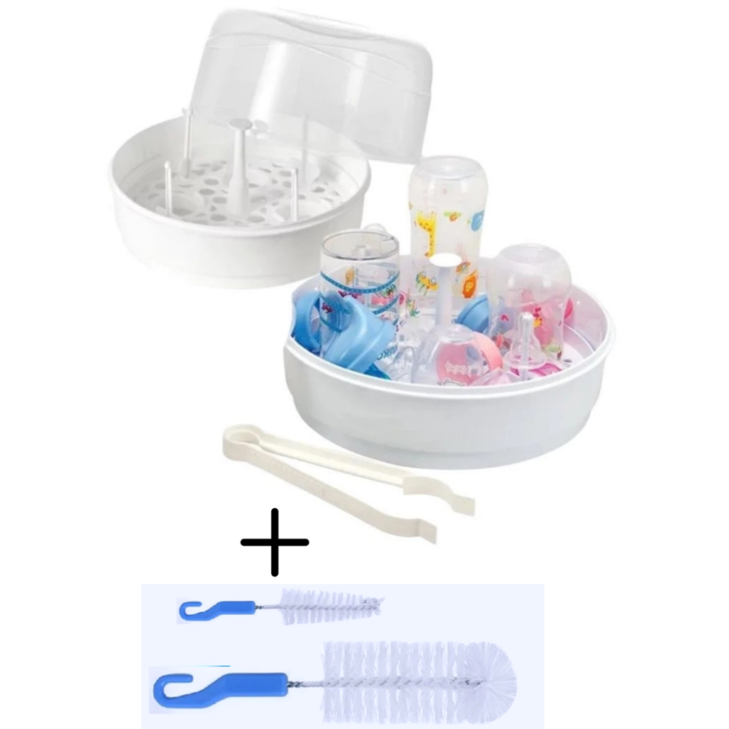 ESTERILIZADOR PARA MAMADEIRAS A VAPOR MICROONDAS +
