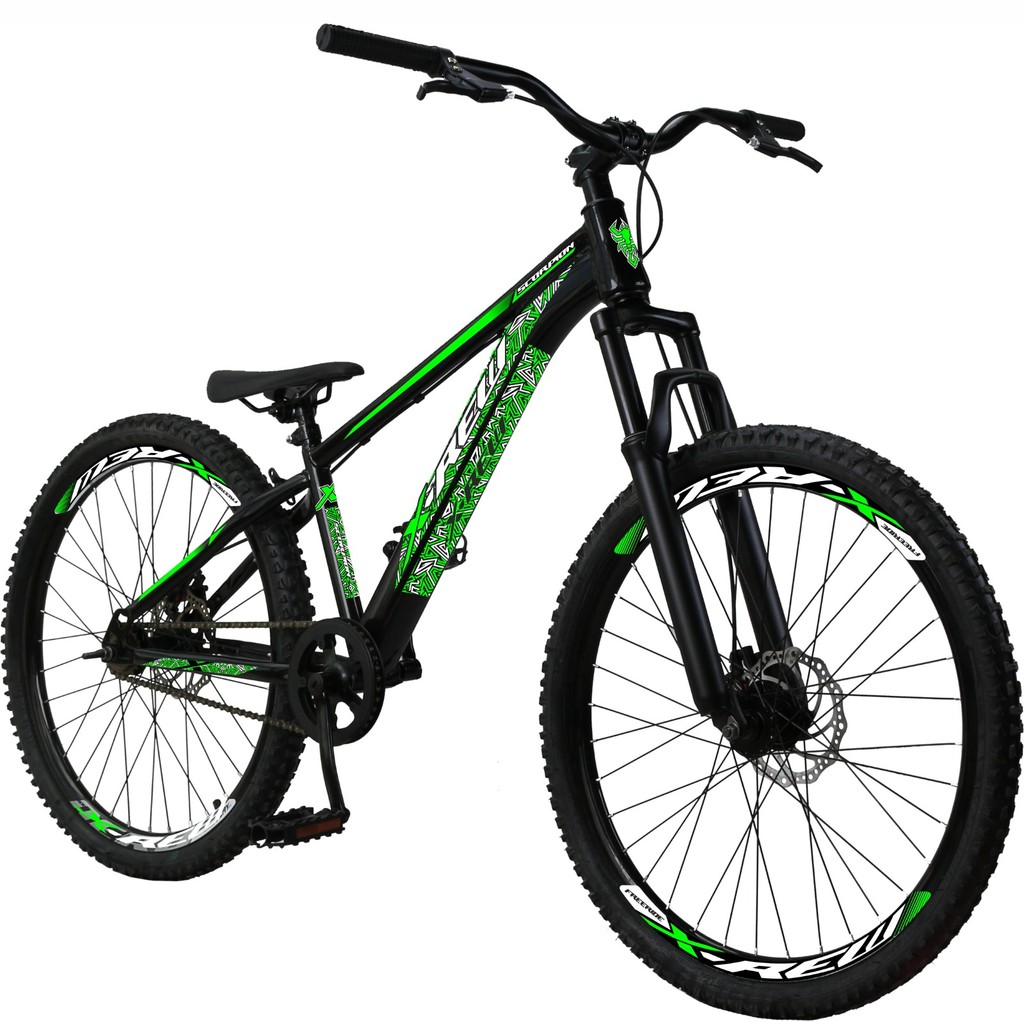 Bicicleta Aro 26 Freeride X-rew Freios A Disco Cor