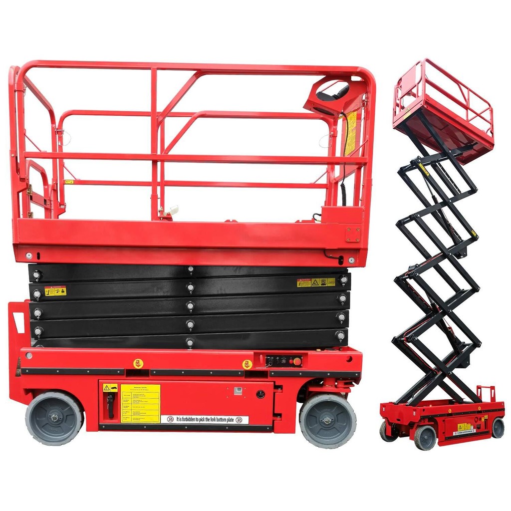 Plataforma Elevatória 12m Tesoura Hidráulica Mó