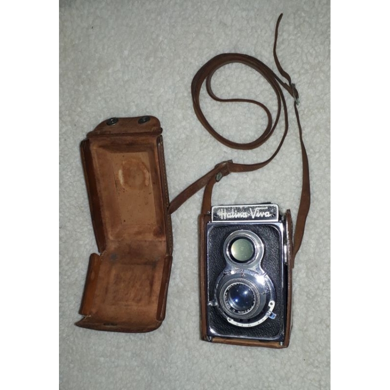 Câmera Fotográfica Halina Viva Antiguidades Retr
