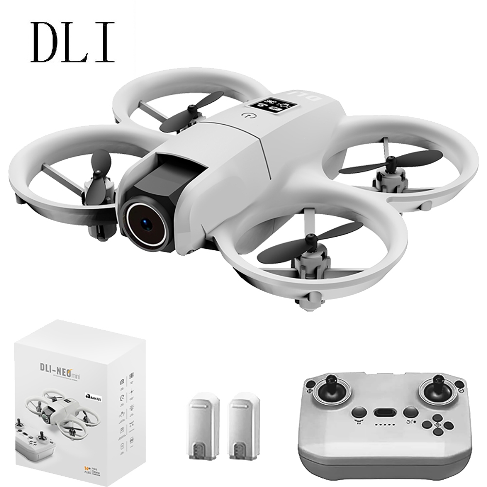 DLI Mini Drone Neo Hd Dual Câmera 2bateria Cor Ci