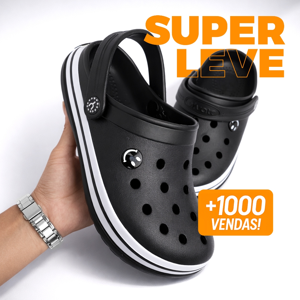 Babuche Estiloso Unissex  Sandália Anatômica Lev