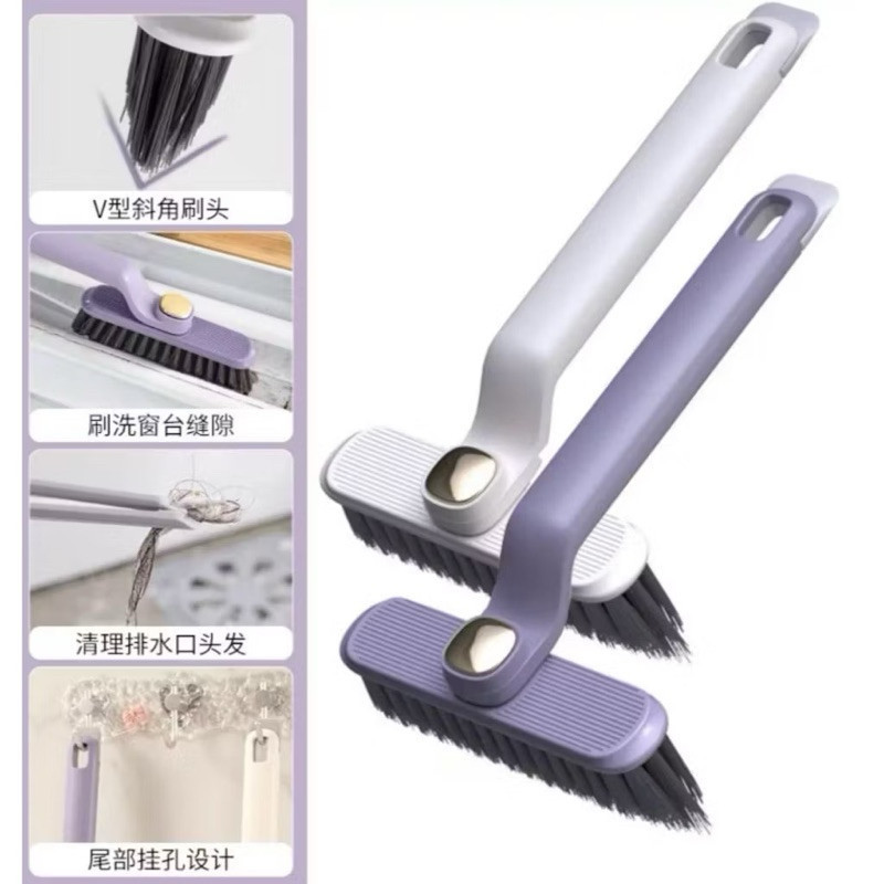 Escova Rotativa Limpeza Pesada 2 em 1 Banheiro Pis