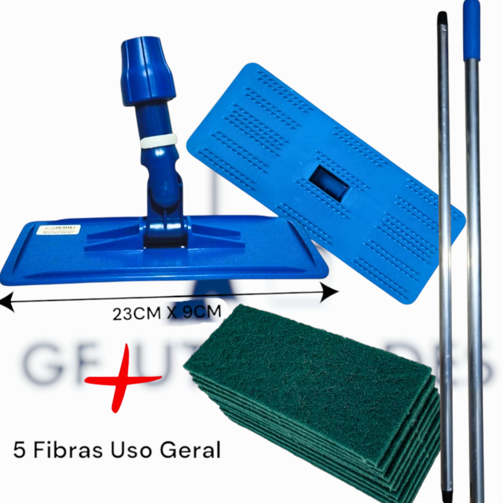 Kit Suporte Limpa Tudo Articulado Com Cabo 1,50 Al