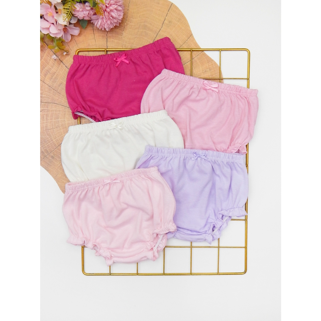 Conjunto Calcinha Tapa Fralda de Algodão Modelo B