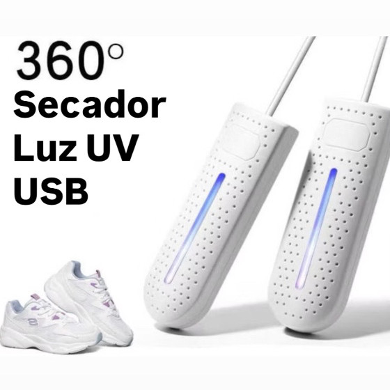 Secador De Calçado Tênis Meia Aquece 360 Graus U