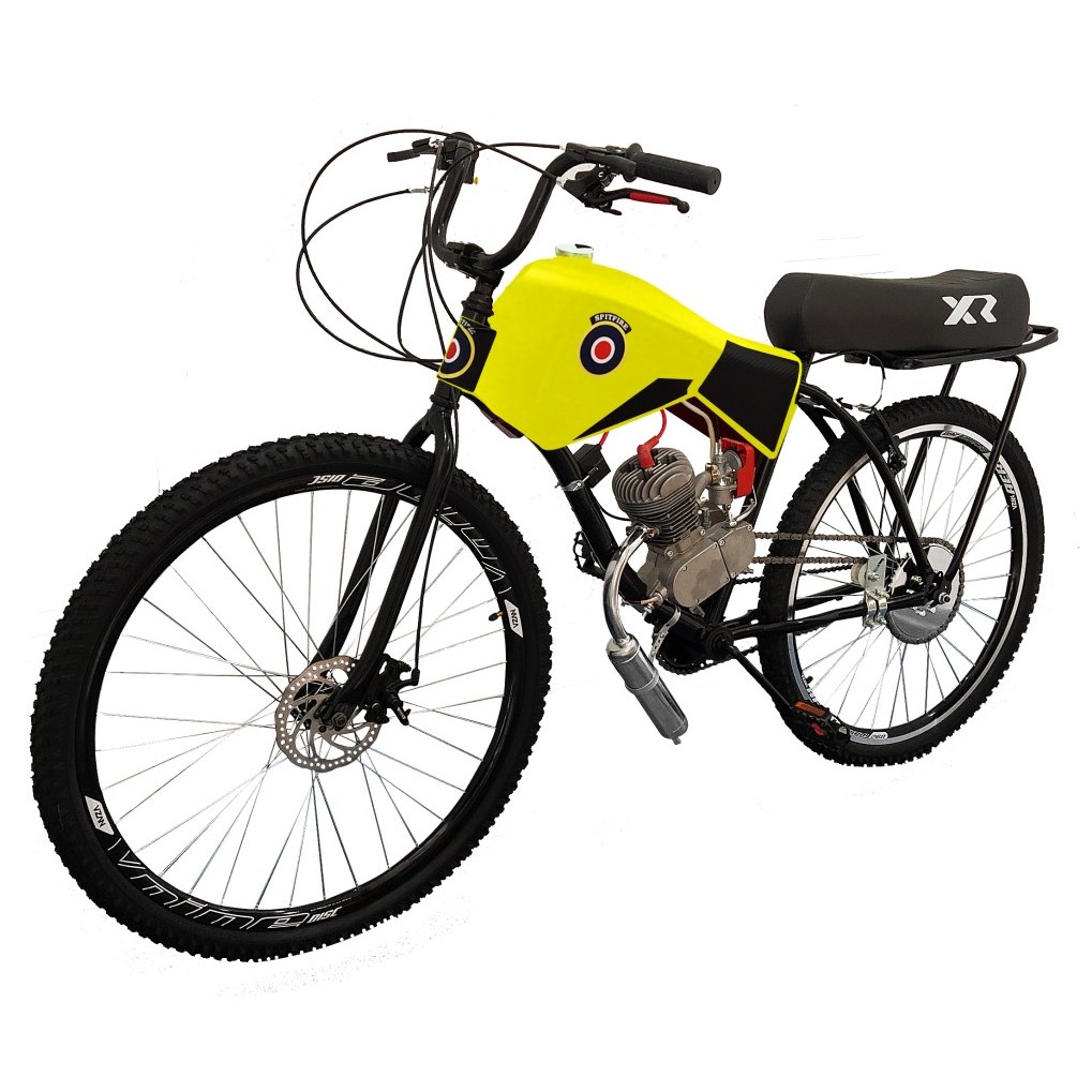 BICICLETA BIKE MOTORIZADA 80cc SPITFIRE® CARENADA