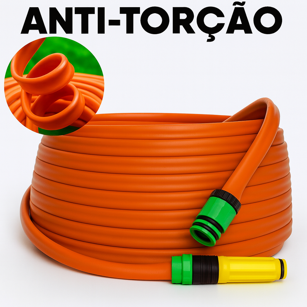 Mangueira de Jardim Anti Torção Não Dobra Refor