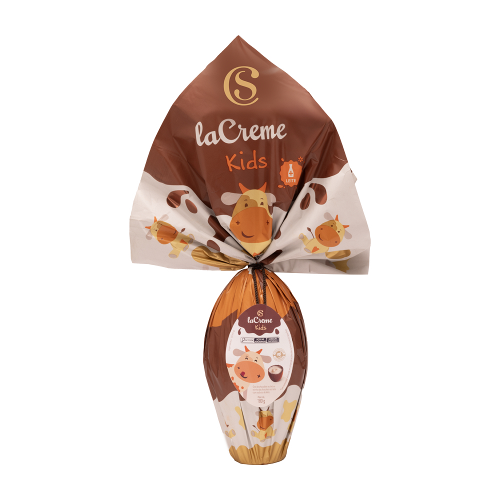 Ovo de Páscoa Ovinhos laCreme Kids Cacau Show 180