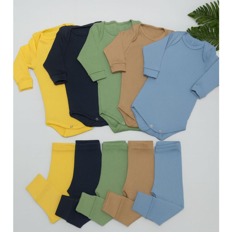 Kit 10 Peças Bebê Pagão body  Mijão Ribana Can