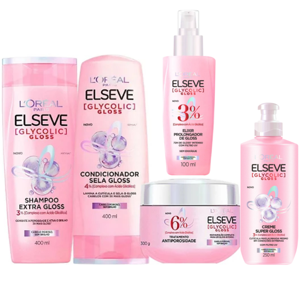Kit Elseve Glycolic Gloss – Escolha seu Kit