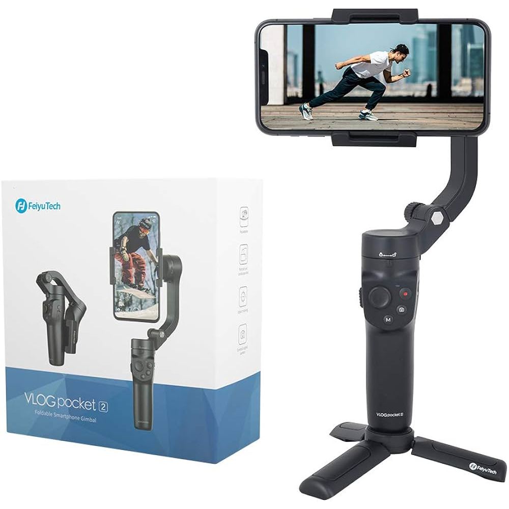 Estabilizador Gimbal Feiyutech Vlog Pocket Dobráv
