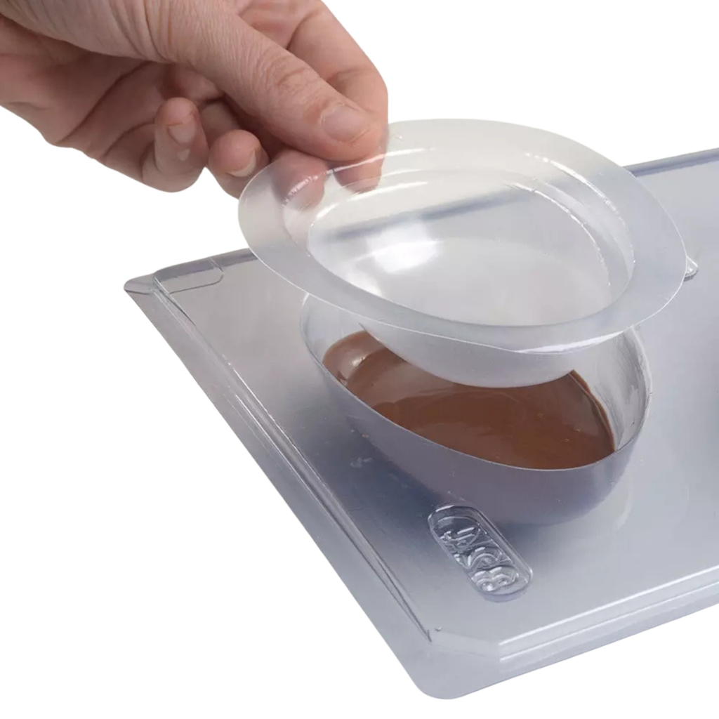 BWB Forma Especial Ovo Liso  Forma de Silicone par