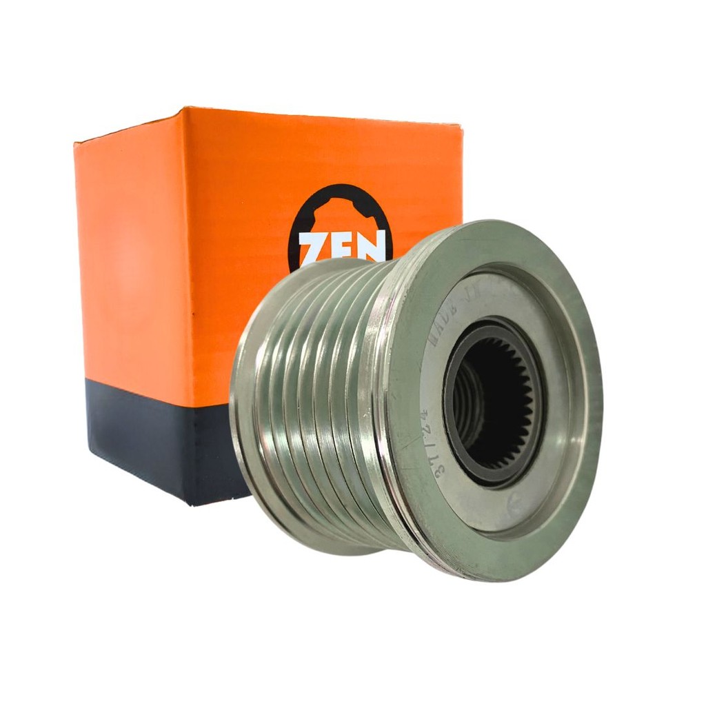 Polia Roda Livre Alternador 7 Filetes Para Fiat Ta