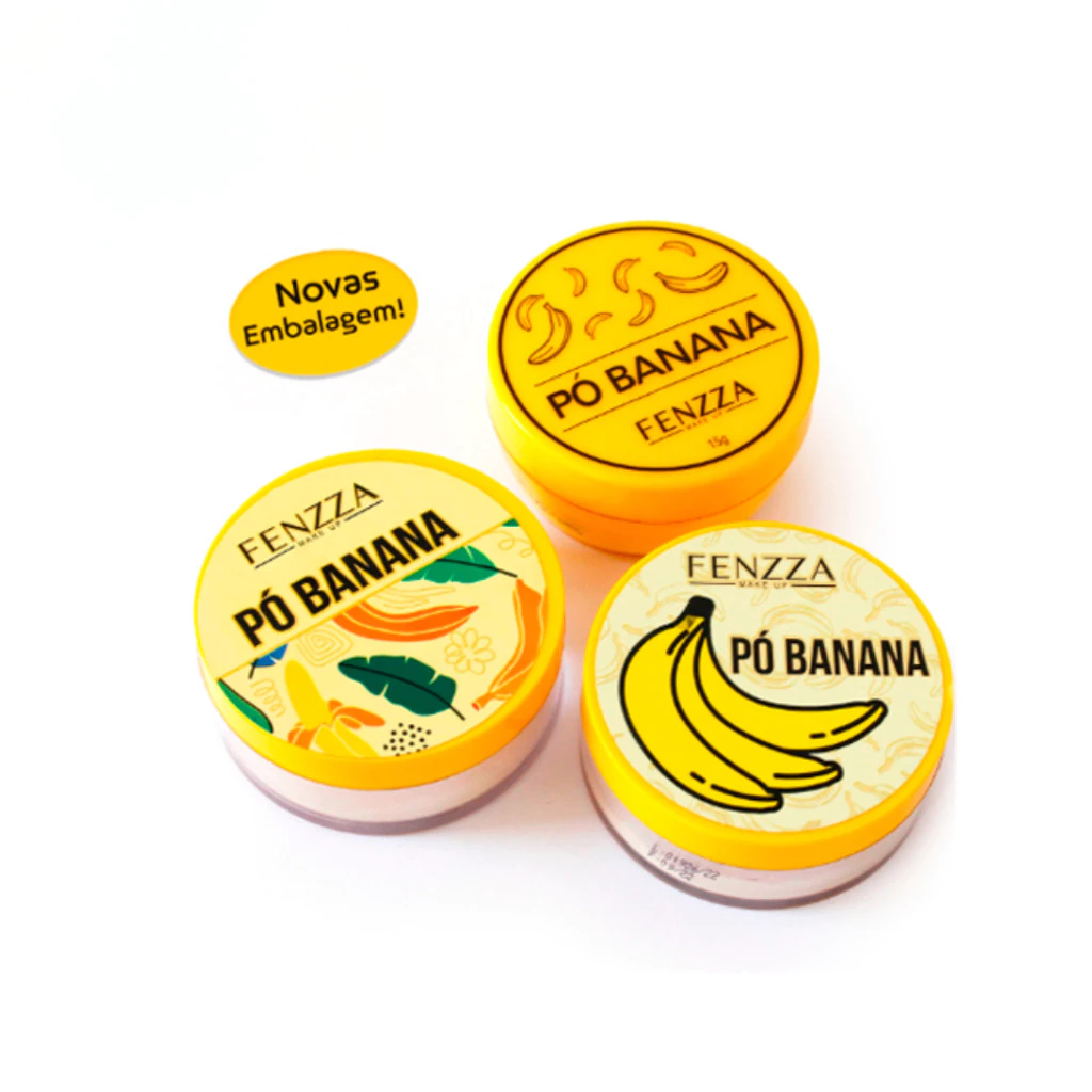 Pó Banana Fixador Translucido Finalizador  Yoyoma