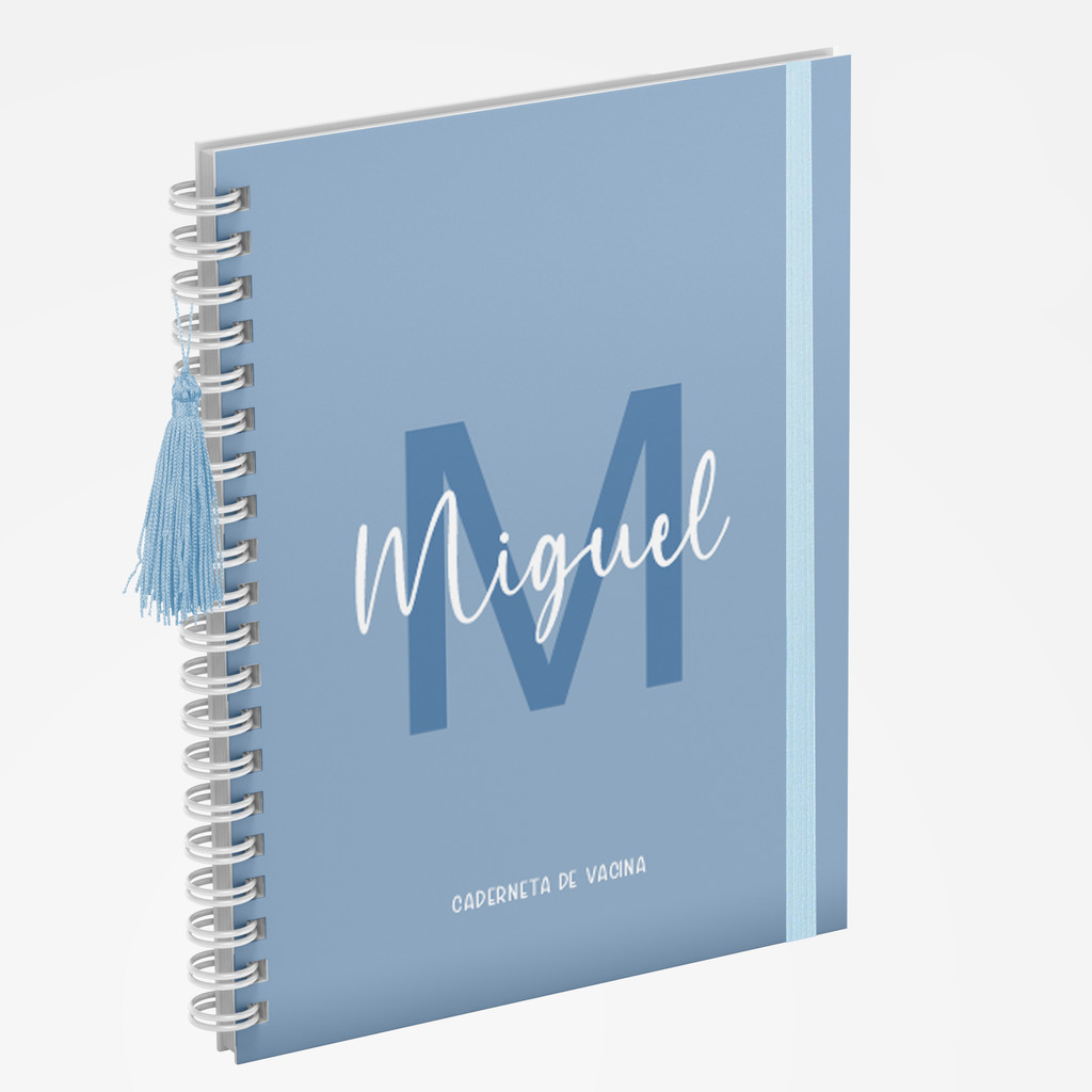 Caderneta de Vacina Vários Modelos Masculina Comp