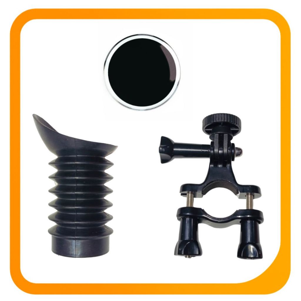 Suporte adaptador para visão noturna + borracha e