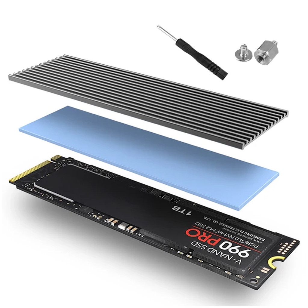 Dissipador Alumínio Calor Ssd Nvme M.2 2280 Barat