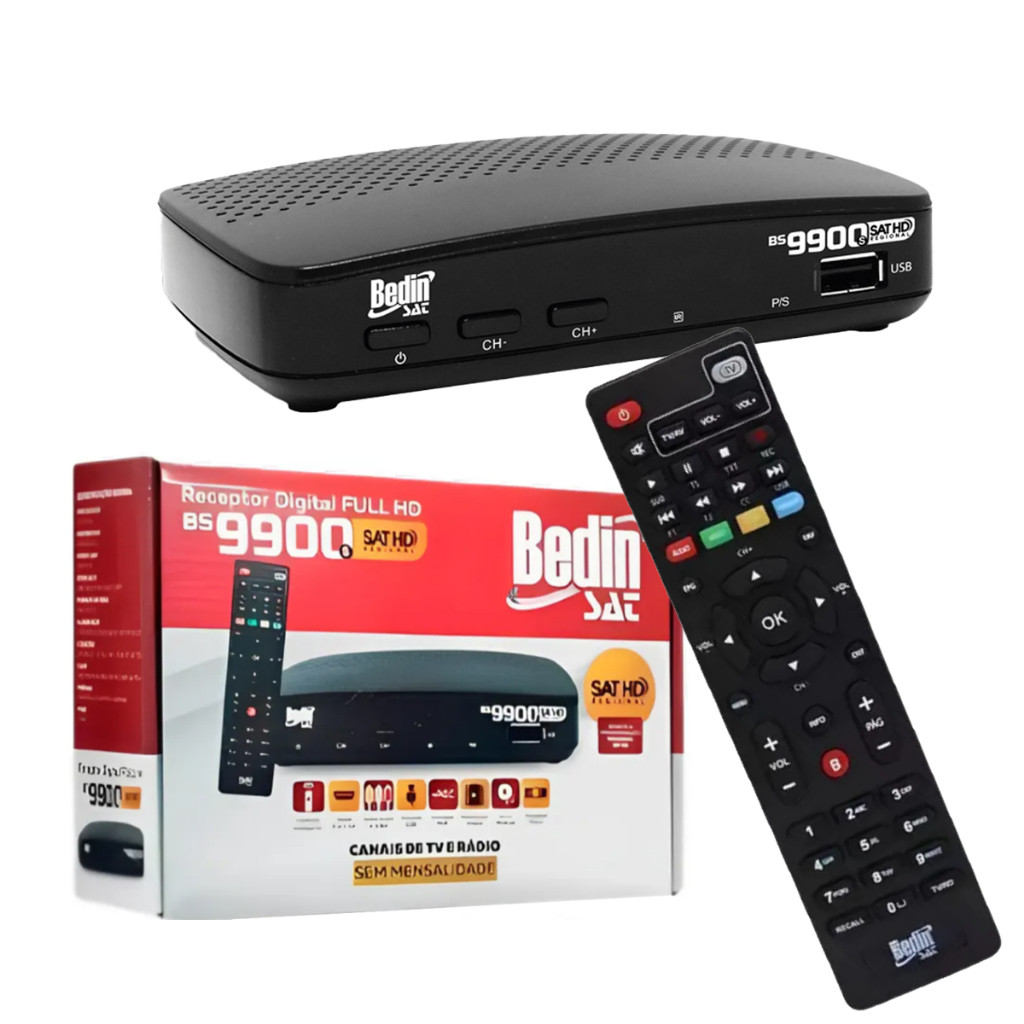 Receptor de parabólica para 43w já atualizado &#