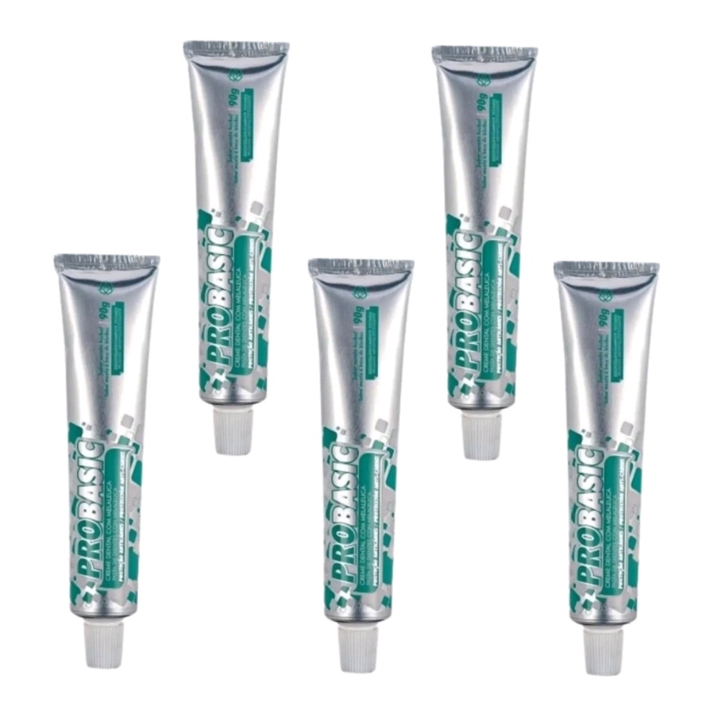 Kit 5 Gel Dental Pró Basic 90gr