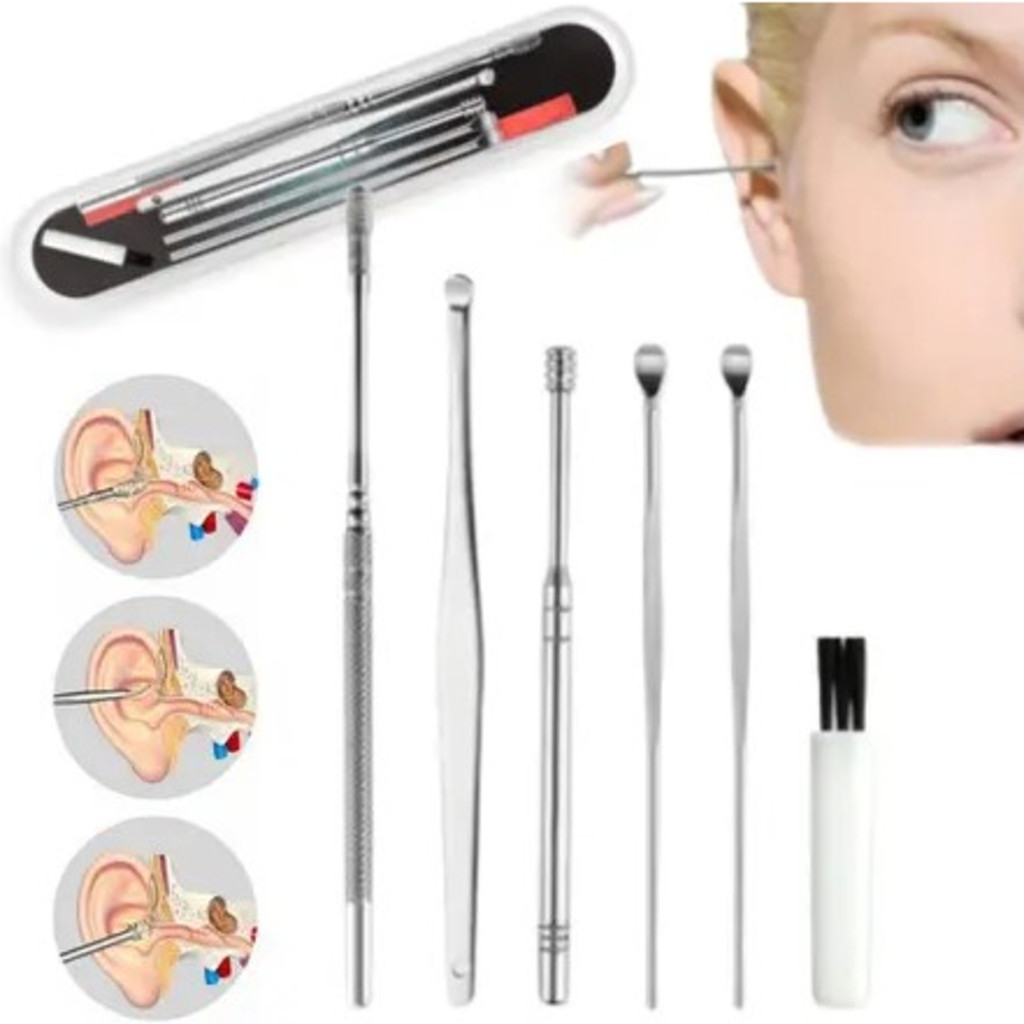 Kit De Limpeza De Cera Removedor De Cera De Ouvido