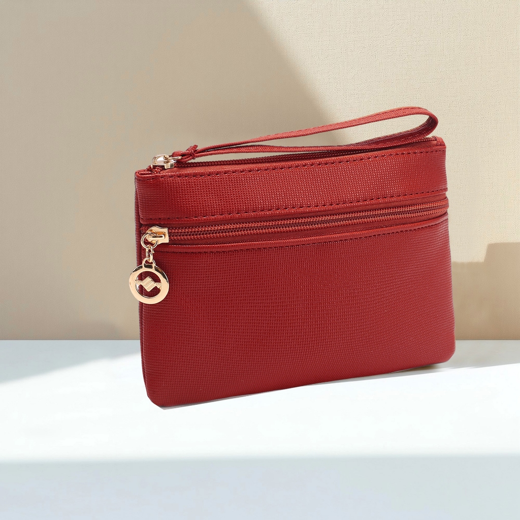 Carteira Fina de Mão , Modelo Classico De Zíper 