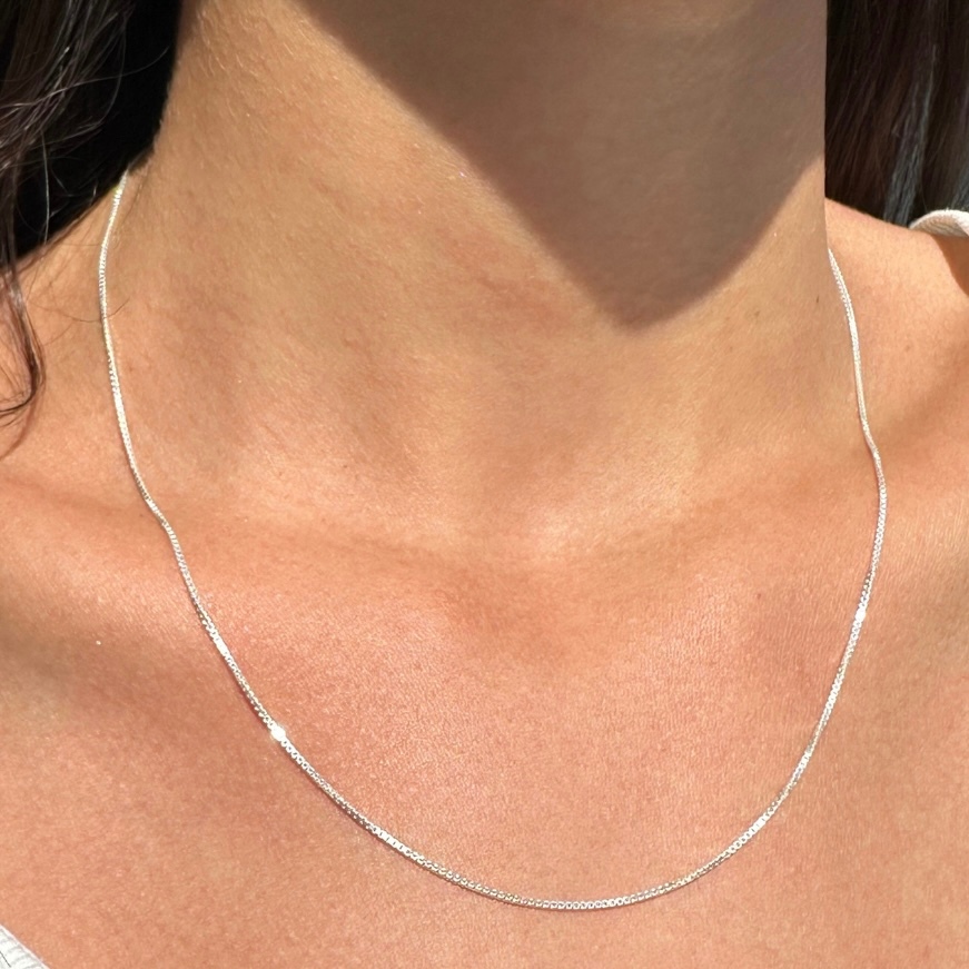 Colar Prata 925 – 45 cm 50 cm 60 cm 65 cm 70