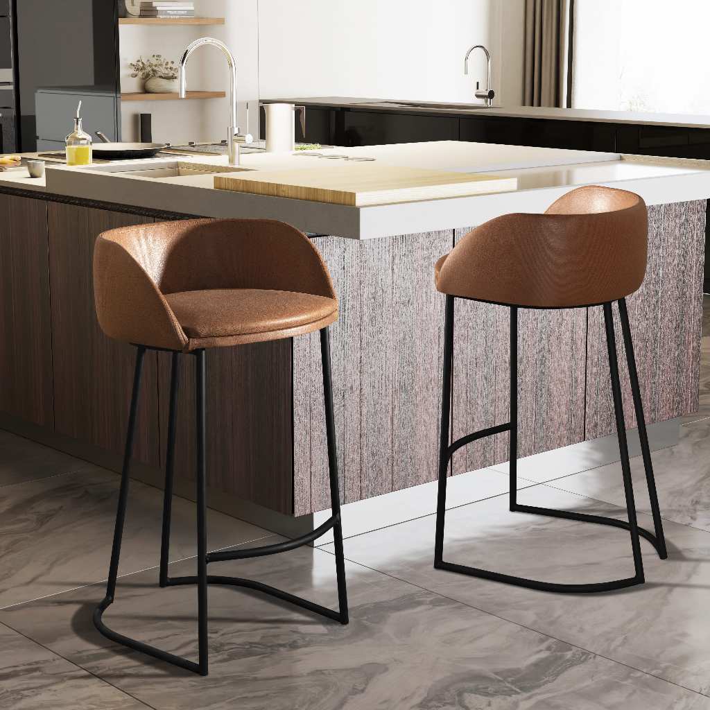 Kit 2 Banquetas Holanda Bancada Balcão Área Gour