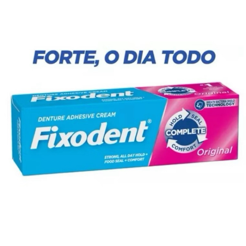 Fixador de Prótese Dentária 40g  Kit c/ 2 Unidad