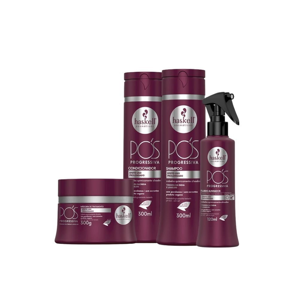 KIT HASKELL POS PROGRESSIVA  SHAMPOO, CONDICIONADO