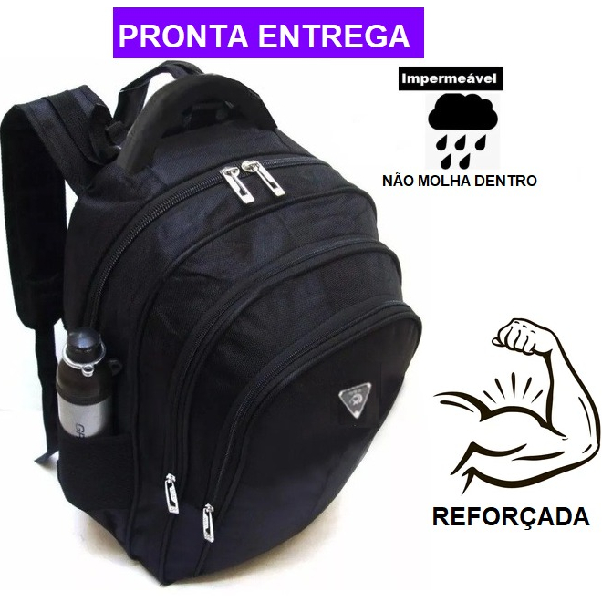 Mochila Mala Reforçada Notebook Impermeável Esco